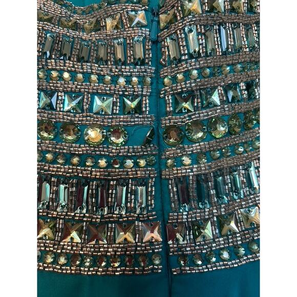 Sherri Hill Homecoming Dress Blue - Picture 4 of 5